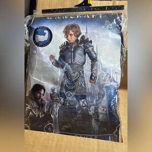 Warcraft Lothar Child's Halloween Costume Size M 7 8 New (open Bag)